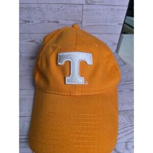 Vintage 1990s Tennessee Volunteers Orange Strapback Cap - Vols Hat Signatures
